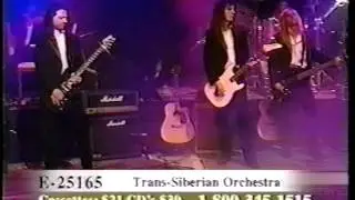Trans-Siberian Orchestra perform on QVC 11/19/99