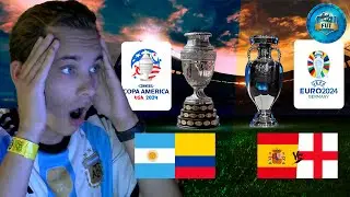COPA AMERICA JA EURO FINAALI DRAFT