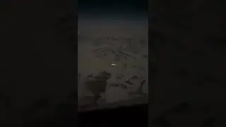 Flying over Mongolia.If you want to see a lot of snow mountain watch the full video.