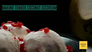 3 Ingredient Tender Coconut Ice Cream ( 1minute video) #HomemadeIceCream #EasyIcecream
