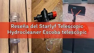Rese&ntilde;a del Starlyf Telescopic Hydrocleaner Escoba telesc&oacute;pica para Limpieza, hasta 7 MTS, Alimentada