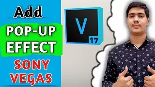 How to add pop up effect in sony vegas pro17 | pop up image in sony vegas |Sony Vegas | Hindi |2021