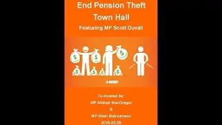 End Pension Theft Town Hall