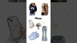 Haya!! #fypp #fypシ゚viral #pinterest #name #fitspiration #outfit