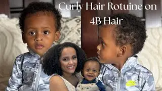 Curly Hair Routine For My Toddler | Cowashing 4B Hair, Curly Hair Routine, Co Wash 