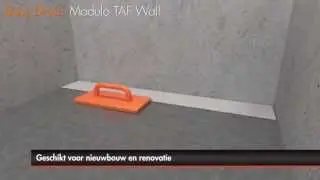 Easy Drain Modulo TAF Wall (Secundair) - Installatie