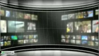 Virtual TV Studio Background