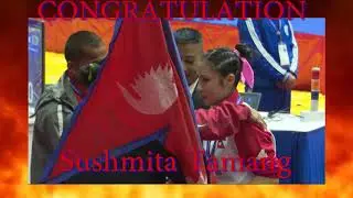 Sushmita Tamang 13th SAG Gold medalist wushu champainship 13th South Asian Games 2019