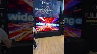 Hisense's 110-inch TV that costs $20,000. Here's what you get