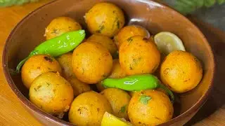 Crispy Potato Pops Recipe  | Trending Recipe of Crispy Potato Balls | Potato Bites Recipe