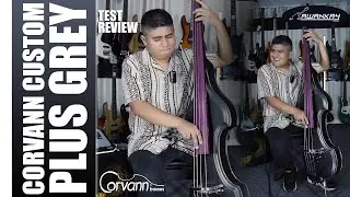 BABYBASS CORVANN CUSTOM PLUS GREY / EL SONIDO DE ESTE BABY ME DEJO LOCO / Test Review Alvaro Sovero