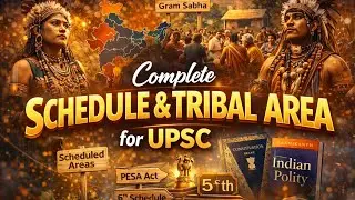 Panchayat extension of schedule area Act -1996 explain for UPSC | Complete Indian polity     