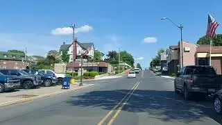 Driving by Sunbury, Pennsylvania