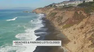 Pacifica beaches and parking lots closed following tsunami warning
