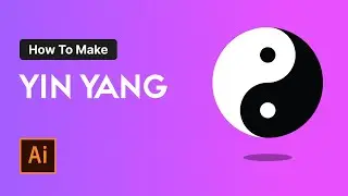 How to make yin yang in illustrator - Graphic Elements