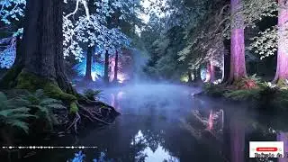Armonía Celestial En El Cielo Nocturno Para Meditación Profunda Y Descanso Reparador