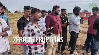 10 Tanks. One Charge. | Kurnool Witnessed History |  Live Agri Drone Demo