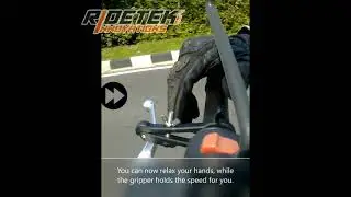 How to use Ridetek Throttle Gripper | Cruise Control for motorcycle