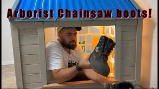 Arborist chainsaw boots! ARBPRO ANDREW CERVINO WOODS S3 vs. ARBORTEC SCAFELL LITES