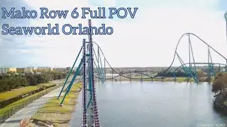 Mako | Row 6 | Full POV | Seaworld Orlando | Non-Copyright