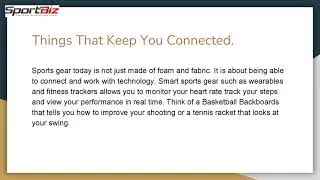 Equip Yourself for Success with the Latest Sports Gear