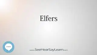 Elfers (How to Pronounce Cities of the World)💬⭐🌍✅