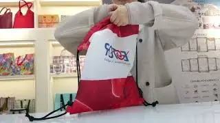 Custom Sublimation printing drawstring backpack
