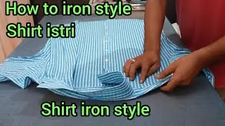 How to iron dress shirt|Shirts per press kaise kare 