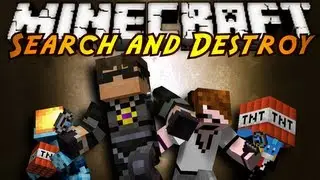 Minecraft Mini-Game : SEARCH AND DESTROY!