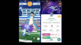 SOLO RAID 3STAR LAPRAS (FROST BREATH, SURF) VS FIGHTING TYPES, NO WB, NO CANDY XL #pokemongo