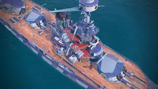 Azur Lane Dunkerque on Normandie | World of Warships Legends PlayStation XBox