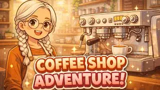 My First Day as a Barista! 🥐 Coffee Shop Adventure | @BellasLittleQuests 