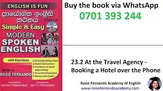 Modern Spoken English - 23.2 At the Travel Agency - Booking a Hotel over the Phone