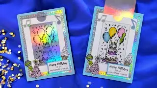 Magic Colour Slider Birthday Card Tutorial