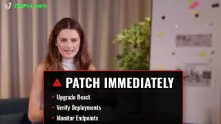 Next.js Security Update - React2Shell  (CVE-2025-55182) #cybersecurity