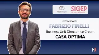 SIGEP 2026 - Intervista con Fabrizio Finelli, Business Unit Director Ice Cream di CASA OPTIMA