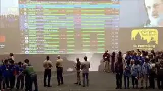 ACM ICPC World Finals 2013 - Closing ceremony
