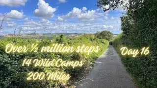 South Downs Way. Walking and Wild Camping. There and Back. Westbound Day 16