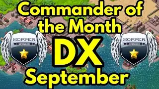 Commander of the Month- DX September - Boom Beach