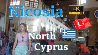 Entering to North Cyprus!  Nicosia Walk 2022　キプロス・ニコシア