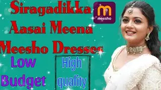 Siragadikka Aasai Meena Meesho Dress Collections |Expectation vs Reality |Sathish Jayasri-Art Lovers