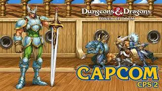 Dungeons & Dragons Tower Of Doom Arcade (D&D1) hardest Fighter speedrun in 22:50 Rush!