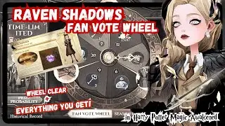 Magic Awakened - Raven Shadows Fan Vote Wheel Clear - Showcasing Everything You Get!
