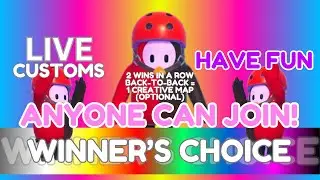 FALL GUYS LIVE | WINNER'S CHOICE | CUSTOMS (PS4) #fallguys