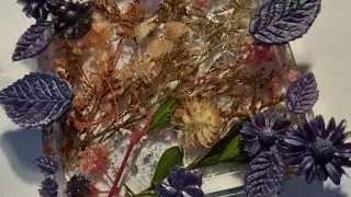 #6 resin sparkle tray