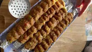 How to freeze kebabs | Seekh kebab | Silver foil hack by kitchen and Arts with Nikki