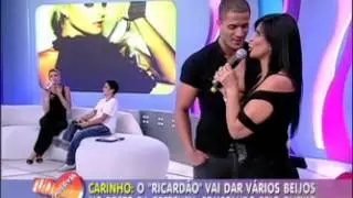 Gretchen e Thammy no JOGO DA AFINIDADE