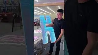 Do you know what is the new and popular signage technology at China? #signature #lightbox #signage