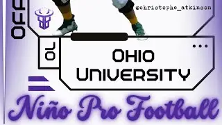 Christophe Atkinson - OL - College Film #66 Right Guard