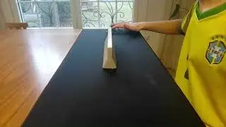 A Fingerboard and a piece of concrete